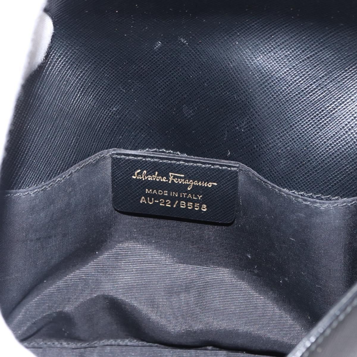 Salvatore Ferragamo Vala Chain Shoulder bag Leather, BLACK, LEATHER, Shoulder bag