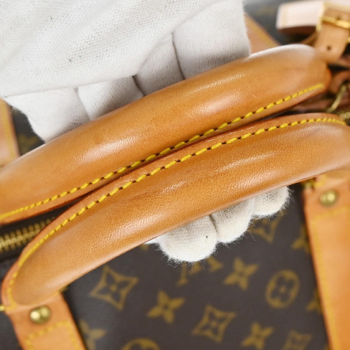 Louis Vuitton Keepall Bag Monogram Canvas, Brown, Canvas, Travel Bag
