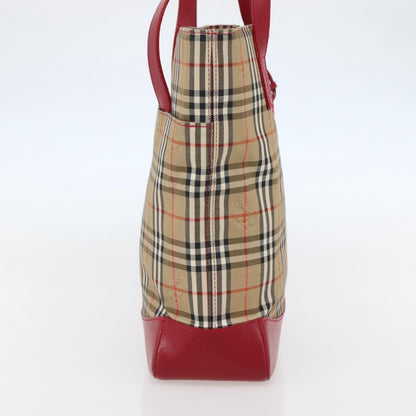 Burberry Nova Check Tote canvas check pattern, BEIGE, CANVAS, Tote bag