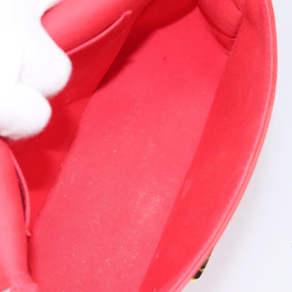 Louis Vuitton Bellflower Handbag Monogram Vernis, RED, PATENT_LEATHER, Shoulder bag