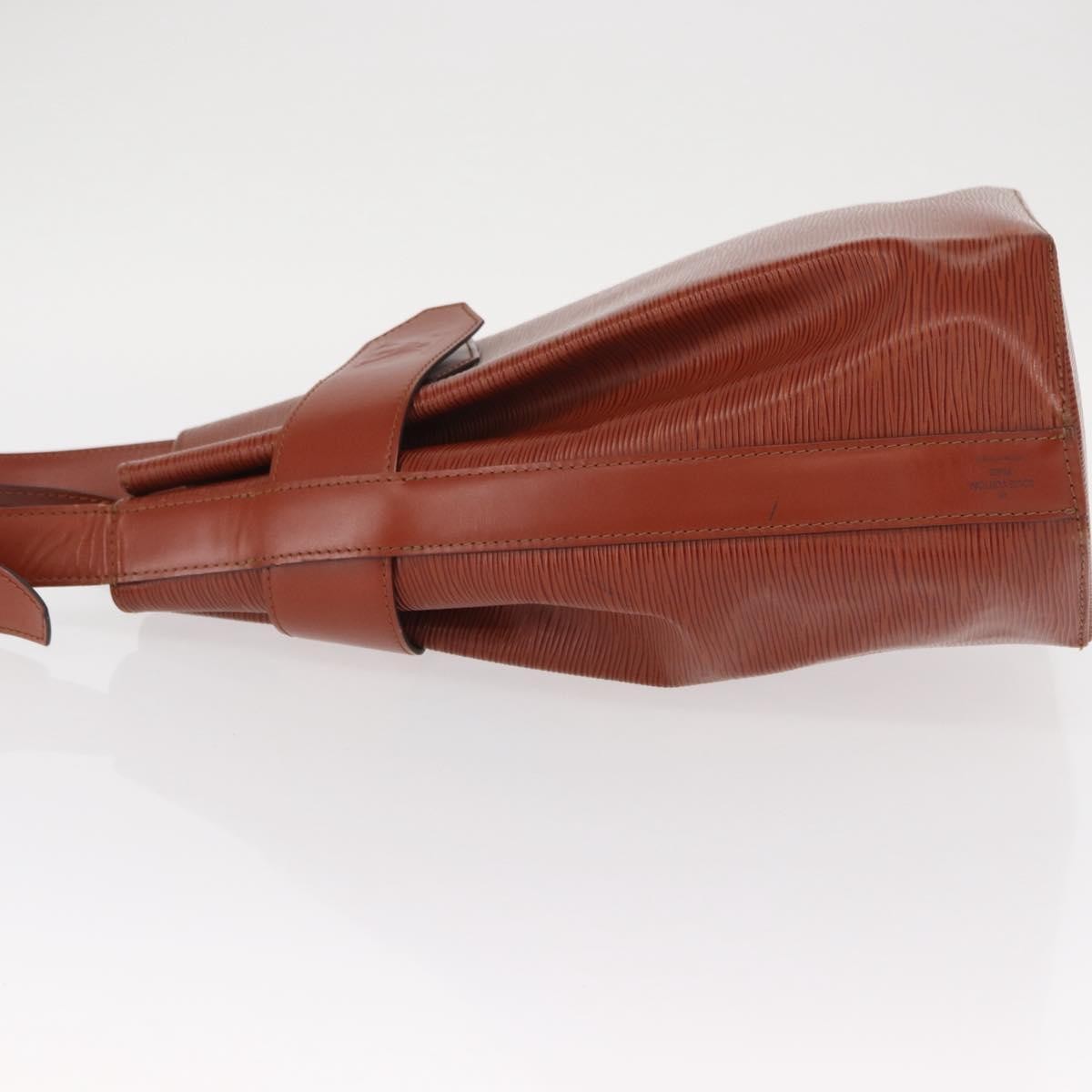 Louis Vuitton Vintage Sac d'Epaule Handbag Epi Leather, BROWN, LEATHER, Shoulder bag