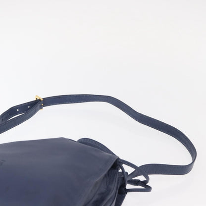 Loewe Flamenco Bag Leather, BLUE, LEATHER, Shoulder bag