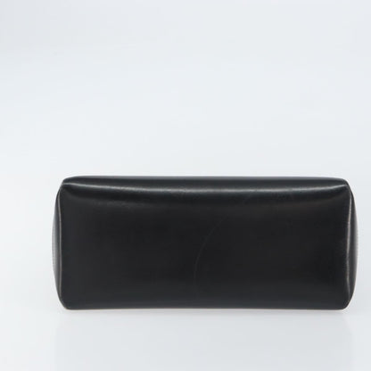 Gucci Vintage Convertible Box Crossbody Bag Leather, BLACK, LEATHER, Handbag