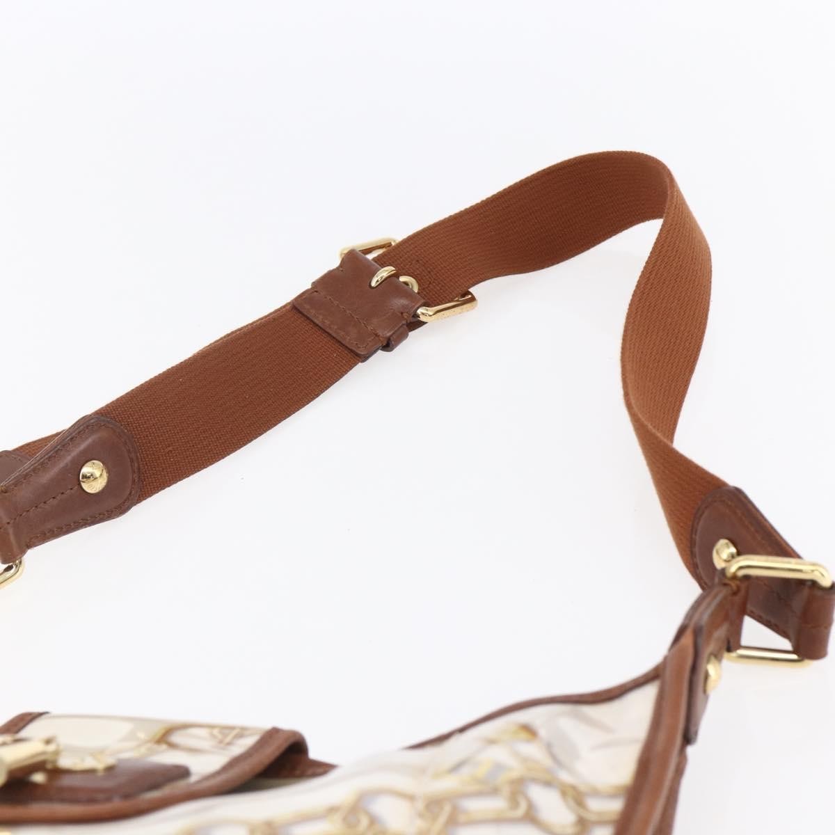 Louis Vuitton Charms Musette Handbag PVC Over Printed Silk, White, Plastic, Shoulder Bag