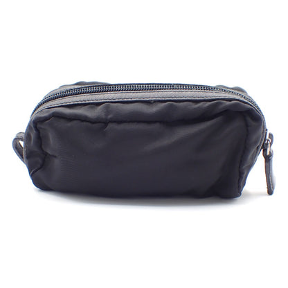 Prada Padded Zip Belt Bag Tessuto, BLACK, NYLON, Clutche & pouche