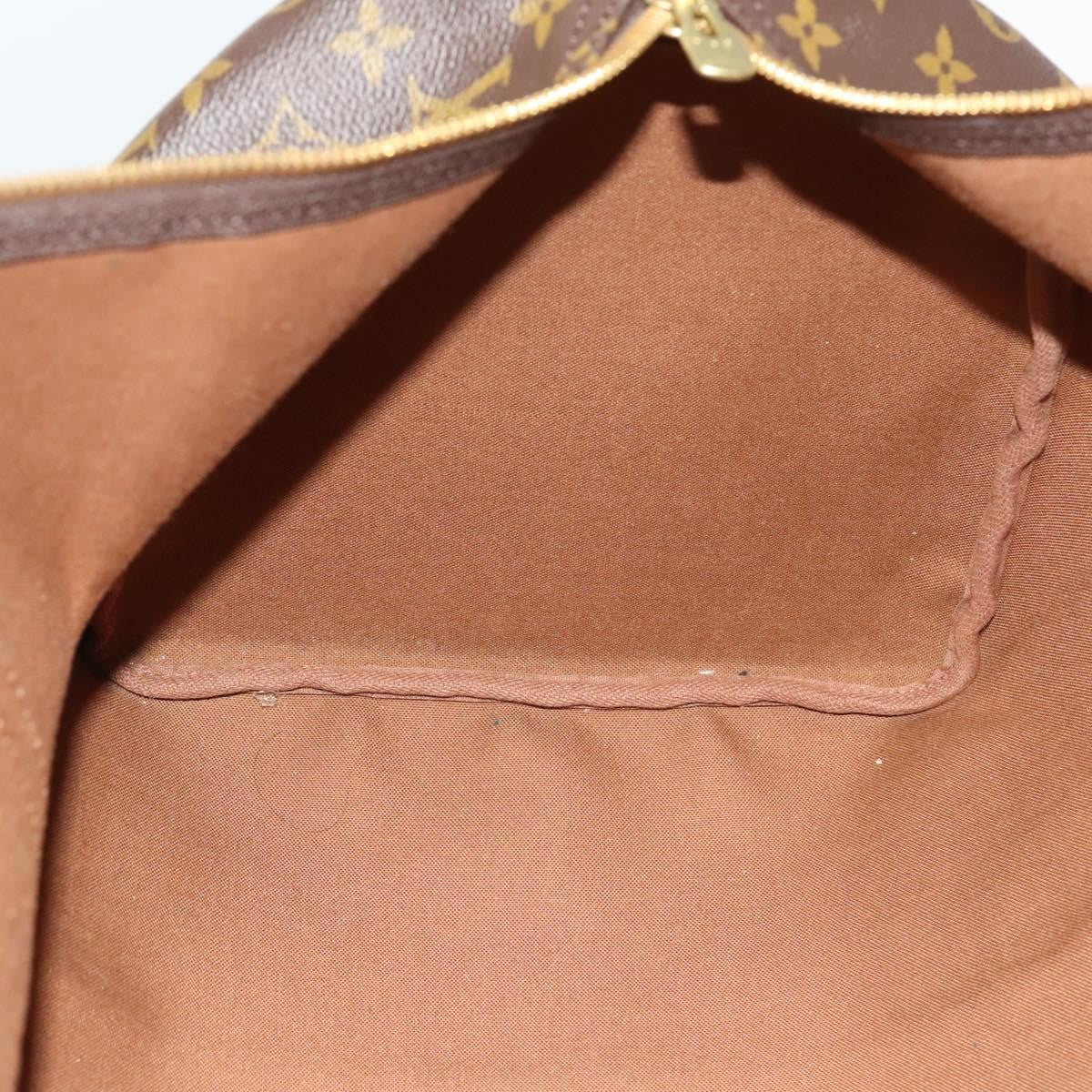 Louis Vuitton Keepall Bag Monogram Canvas, BROWN, CANVAS, Travel bag