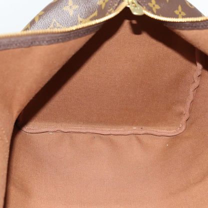 Louis Vuitton Keepall Bag Monogram Canvas, BROWN, CANVAS, Travel bag