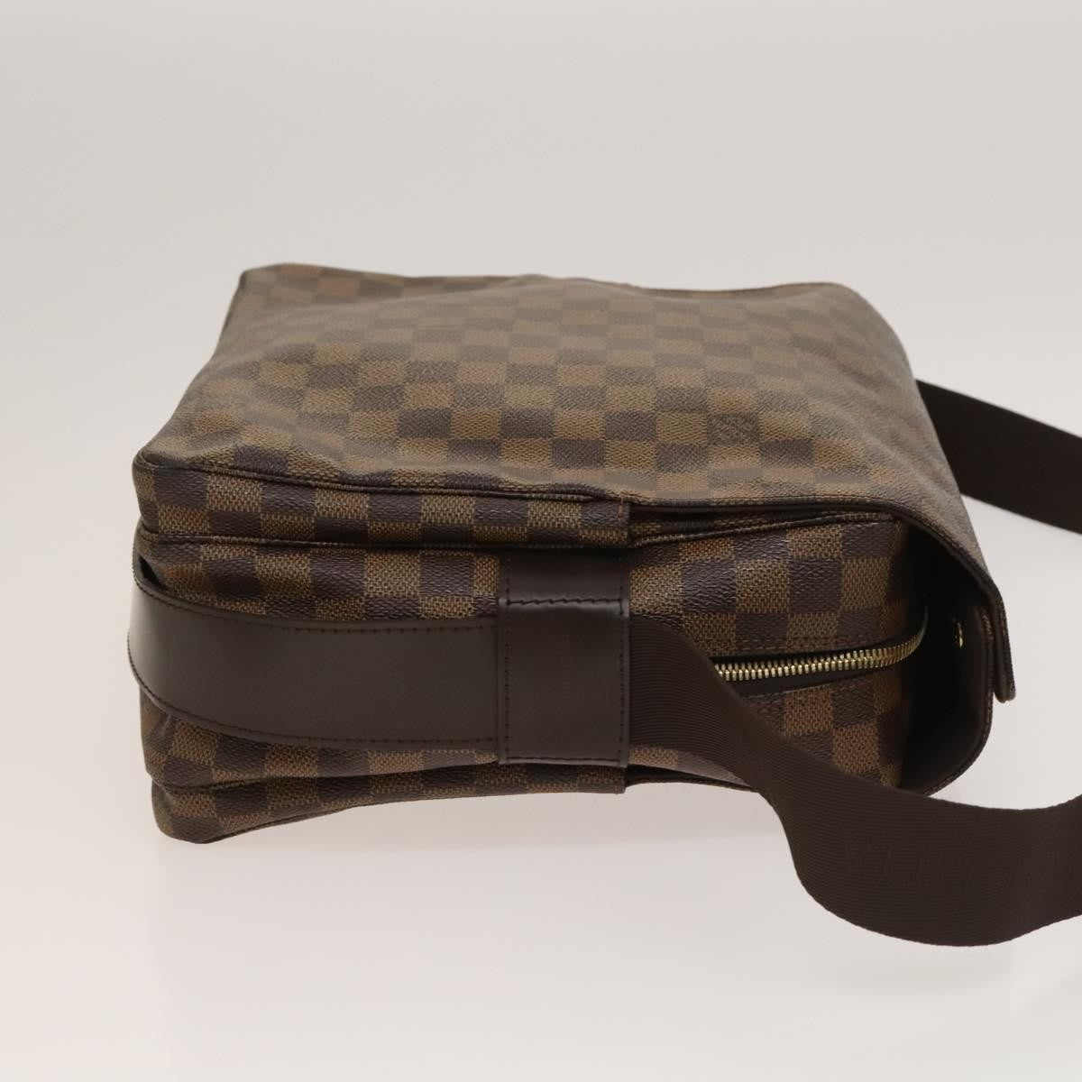 Louis Vuitton Naviglio Handbag Damier, BROWN, CANVAS, Shoulder bag