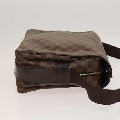 Louis Vuitton Naviglio Handbag Damier, BROWN, CANVAS, Shoulder bag