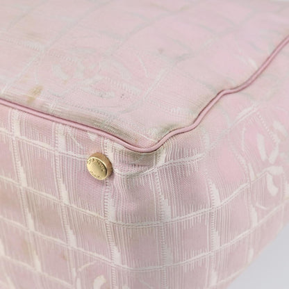 Chanel Travel Line Tote Nylon, PINK, NYLON, Tote bag