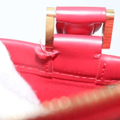 Louis Vuitton Danura Handbag Epi, RED, LEATHER, Handbag