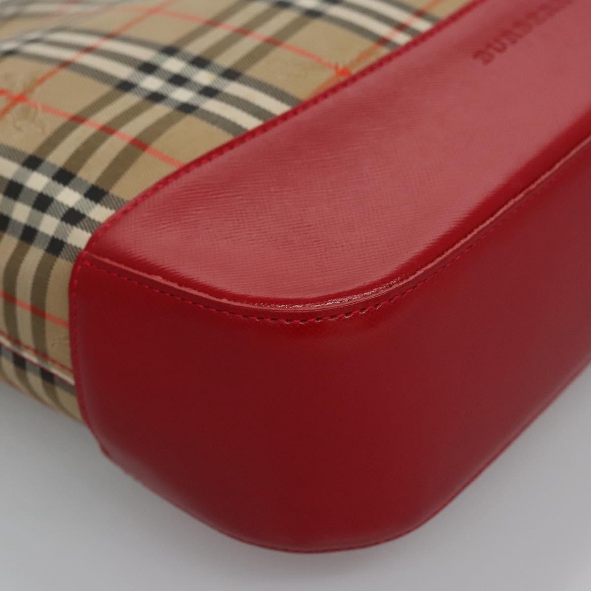 Burberry Nova Check Handbag Nova Check Canvas and leather, BEIGE, CANVAS, Handbag
