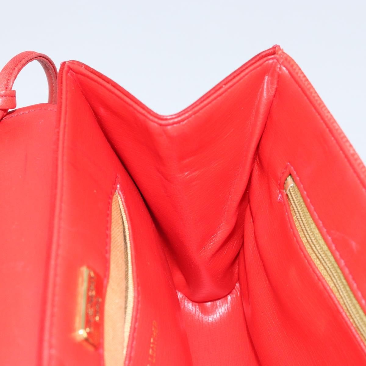 Givenchy Vintage 4G shoulder bag Leather, RED, LEATHER, Shoulder bag