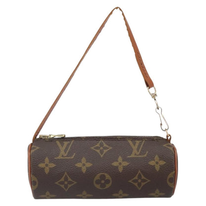 Louis Vuitton Papillon Pochette Monogram Canvas, BROWN, CANVAS, Clutche & pouche