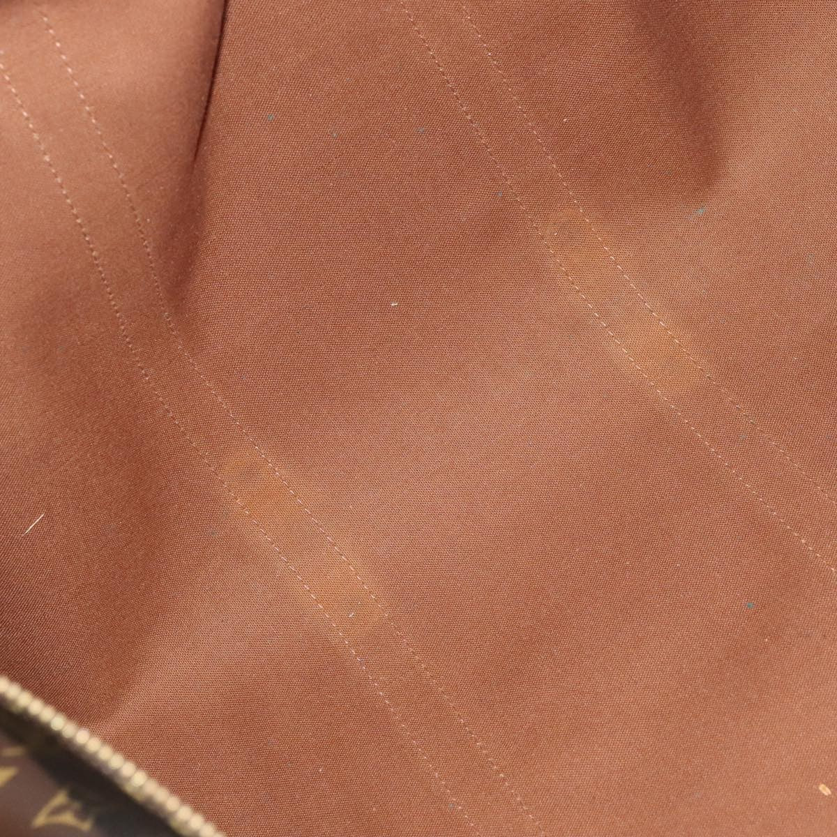 Louis Vuitton Keepall Bandouliere Bag Monogram Canvas, BROWN, CANVAS, Travel bag