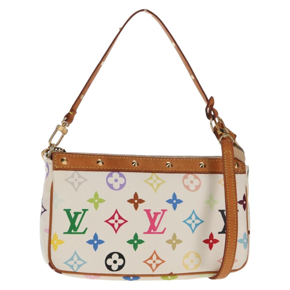 Louis Vuitton Pochette Accessoires Monogram Multicolor, MULTICOLOUR, CANVAS, Clutche & pouche