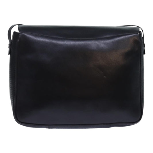 Salvatore Ferragamo Vintage Shoulder Bag Leather, Black, Leather, Shoulder Bag