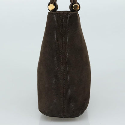 Celine Handbag Suede, BROWN, SUEDE, Handbag