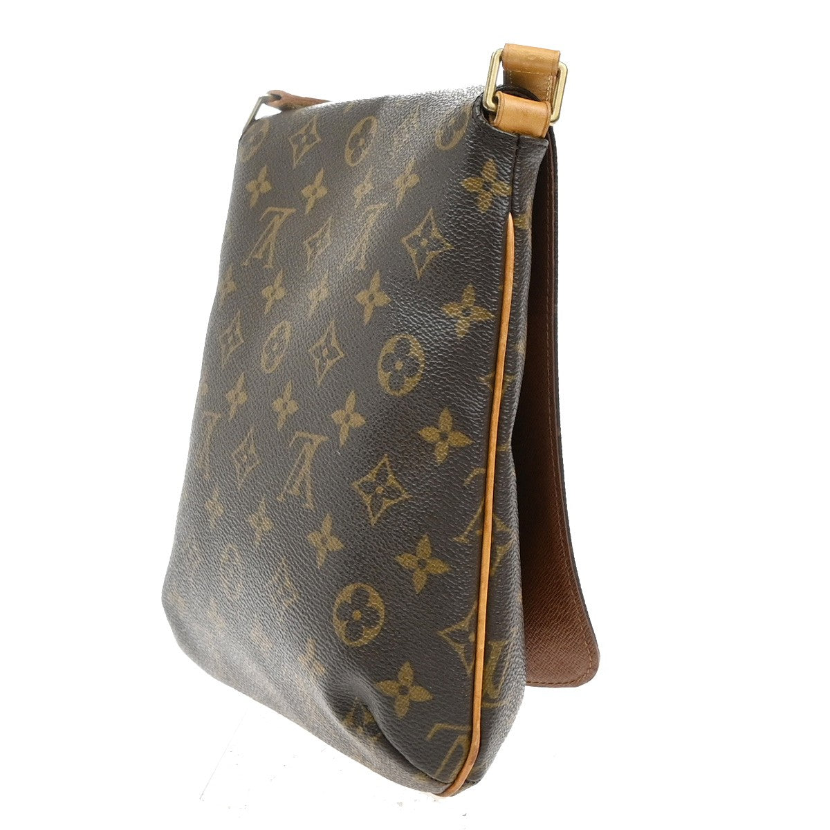 Louis Vuitton Musette Salsa Handbag Monogram Canvas, BROWN, CANVAS, Shoulder bag