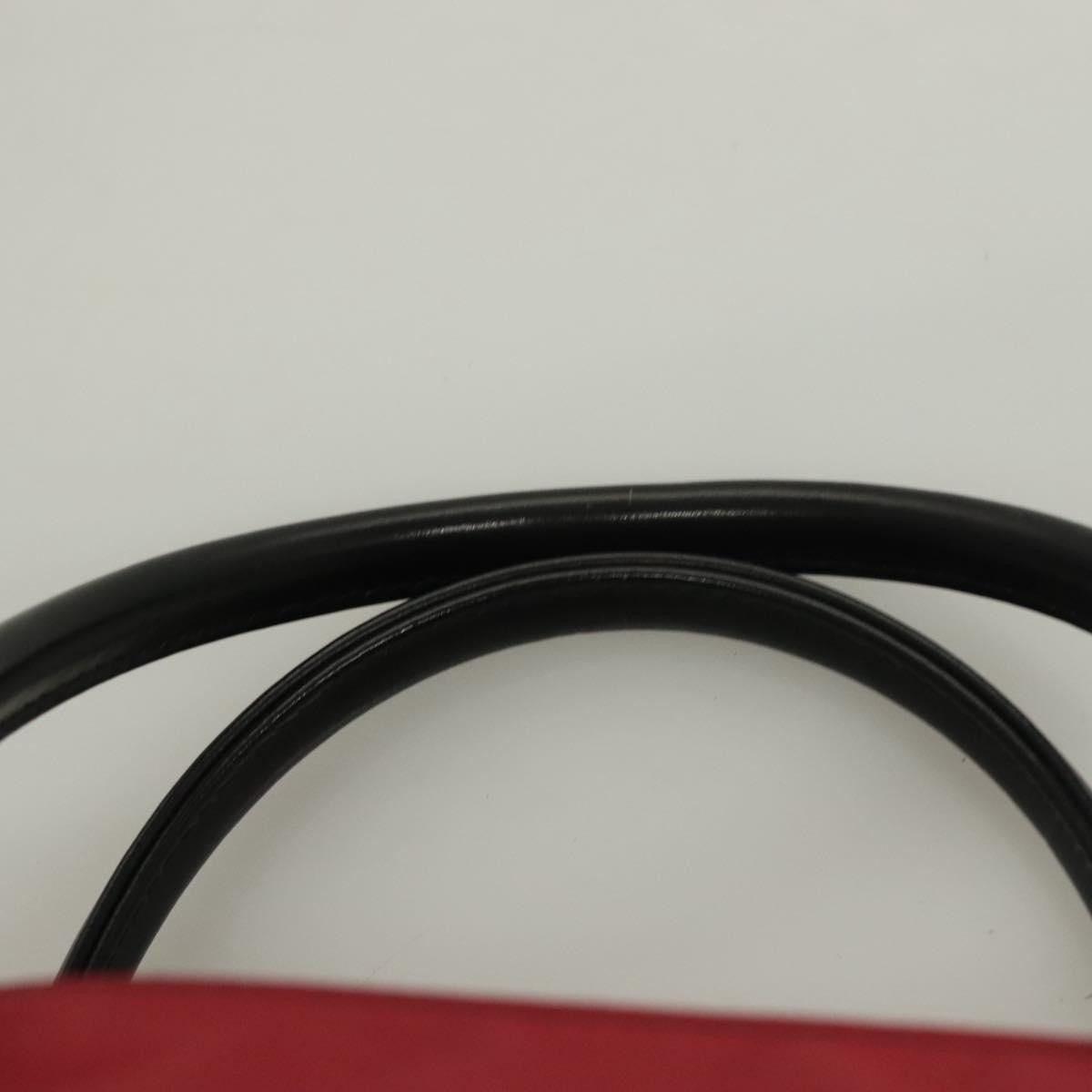 Burberry Nova Check Tote Nylon, RED, NYLON, Tote bag