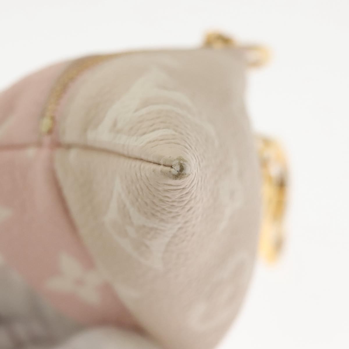 Louis Vuitton Berlingot Key Pouch Monogram Empreinte Leather, PINK, LEATHER, Charms and Keychains