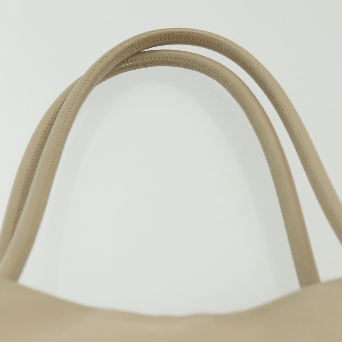 Chanel Camellia Tote Leather, BEIGE, LEATHER, Tote bag
