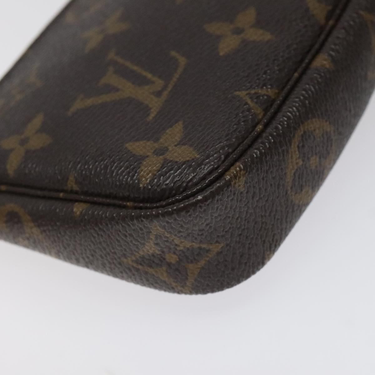 Louis Vuitton Pochette Accessoires Limited Edition Monogram Trunk, BROWN, CANVAS, Clutche & pouche