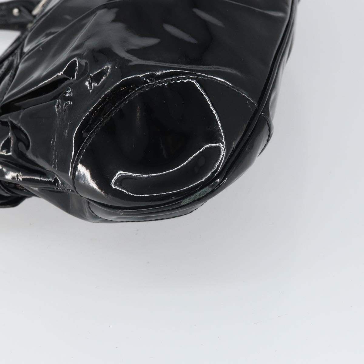 Salvatore Ferragamo Marisa Crossbody Patent leather, BLACK, PATENT_LEATHER, Handbag