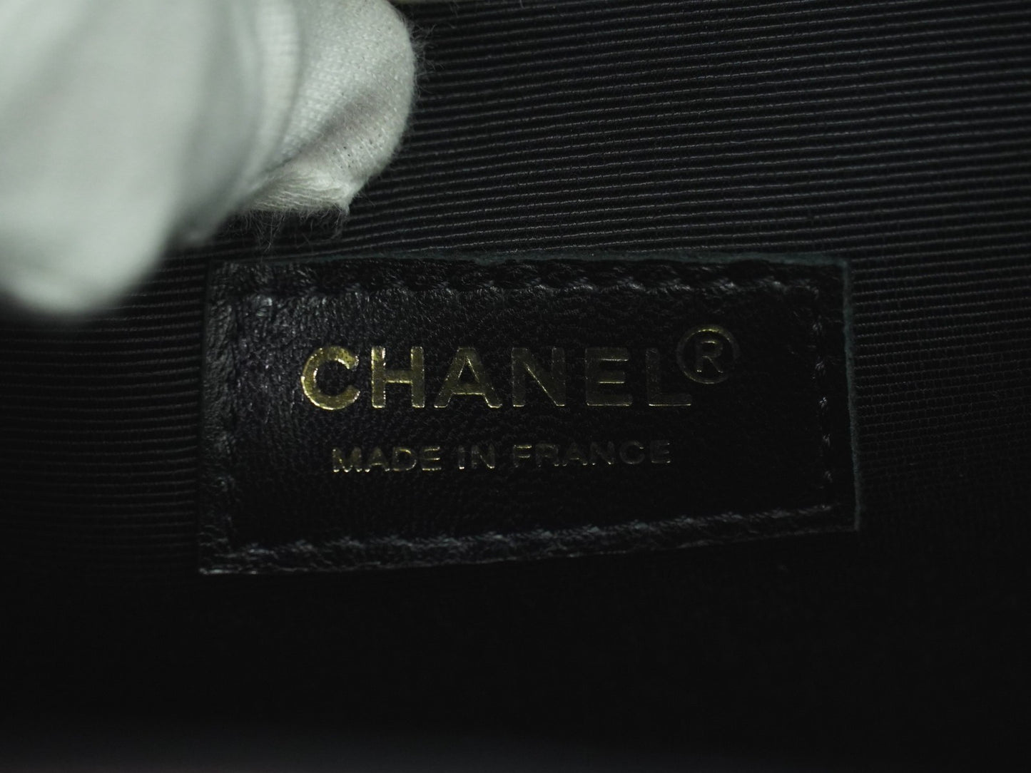 Chanel Vintage Portrait Tote Printed Leather and Quilted Patent, BLACK, PATENT_LEATHER, Tote bag