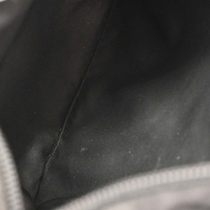 Prada Front Pocket Messenger Bag Tessuto, BLACK, NYLON, Shoulder bag