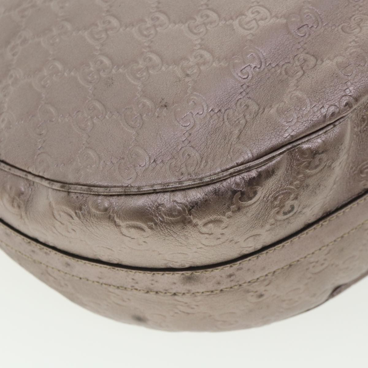 Gucci Hobo Guccissima Leather, PURPLE, LEATHER, Shoulder bag