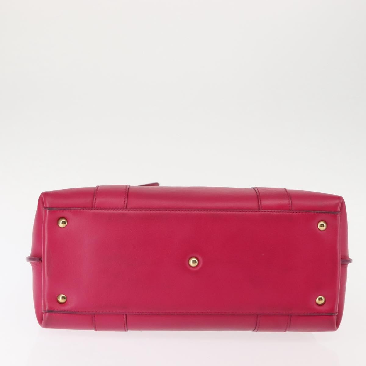 Salvatore Ferragamo Sookie Satchel Leather, PINK, LEATHER, Handbag