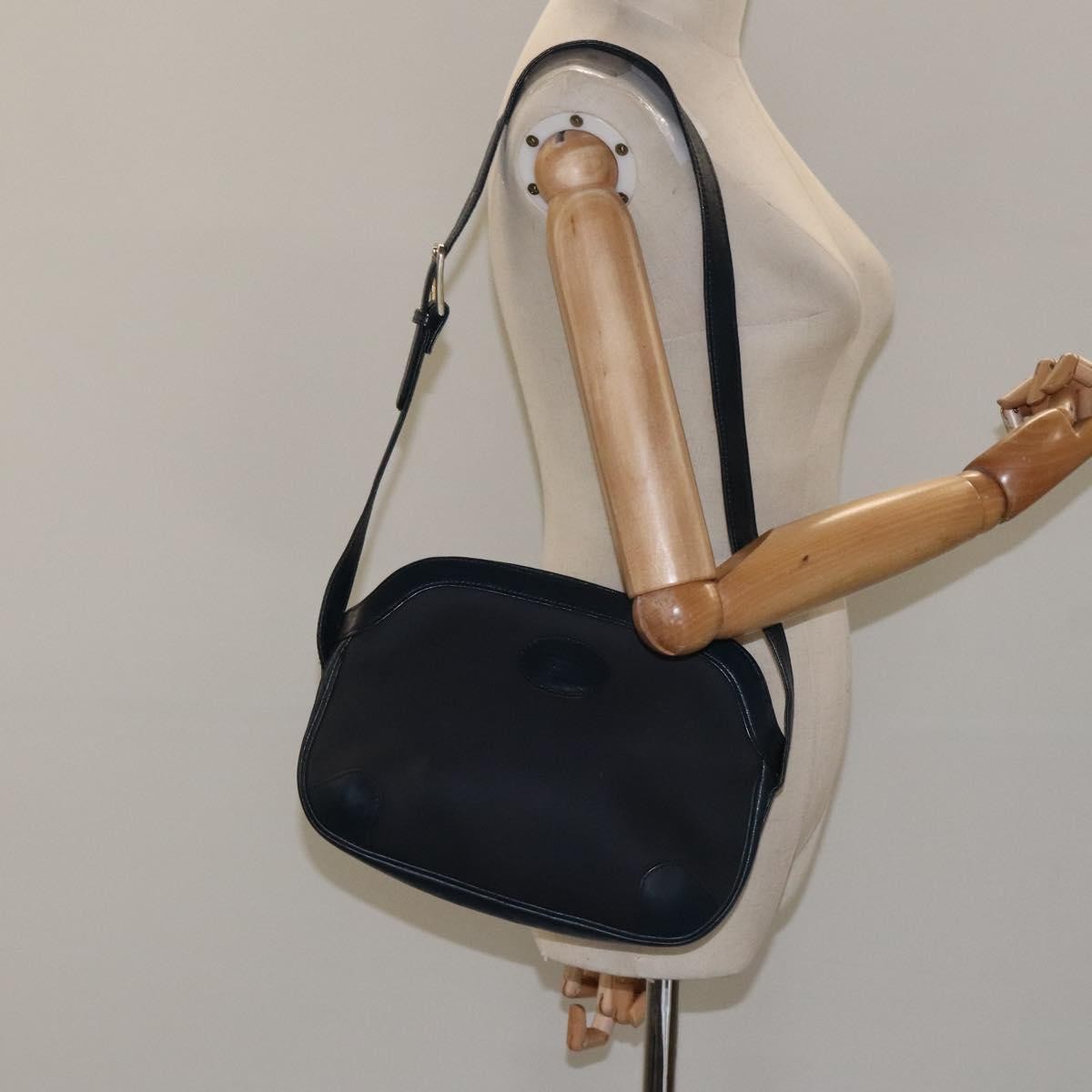 Burberry Vintage Shoulder Bag Canvas, NAVY, CANVAS, Shoulder bag