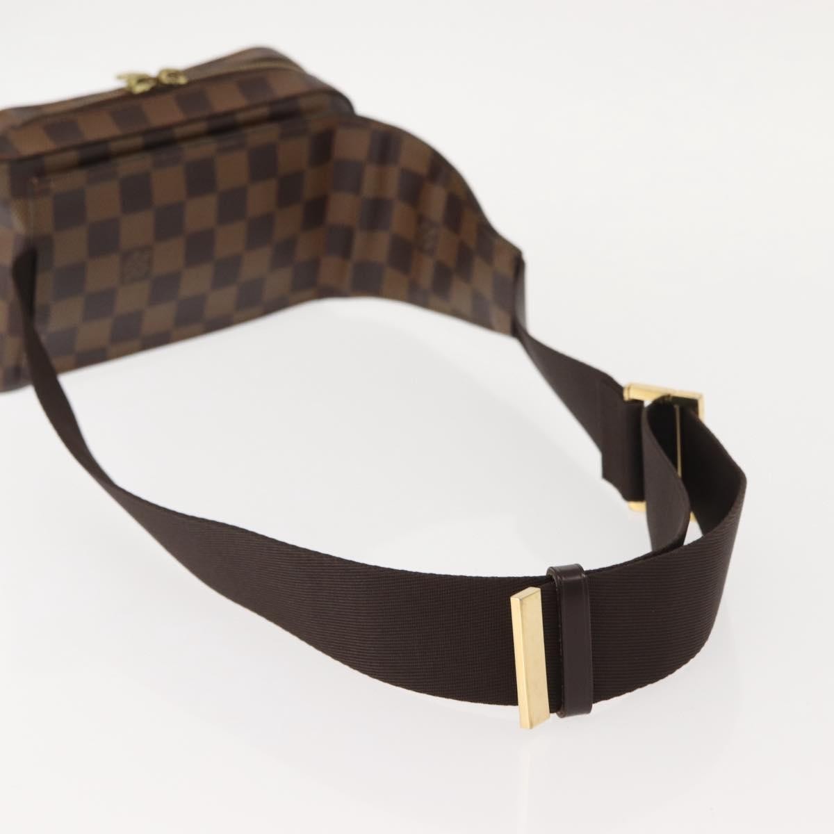 Louis Vuitton Geronimos Waist Bag Damier, BROWN, CANVAS, Shoulder bag
