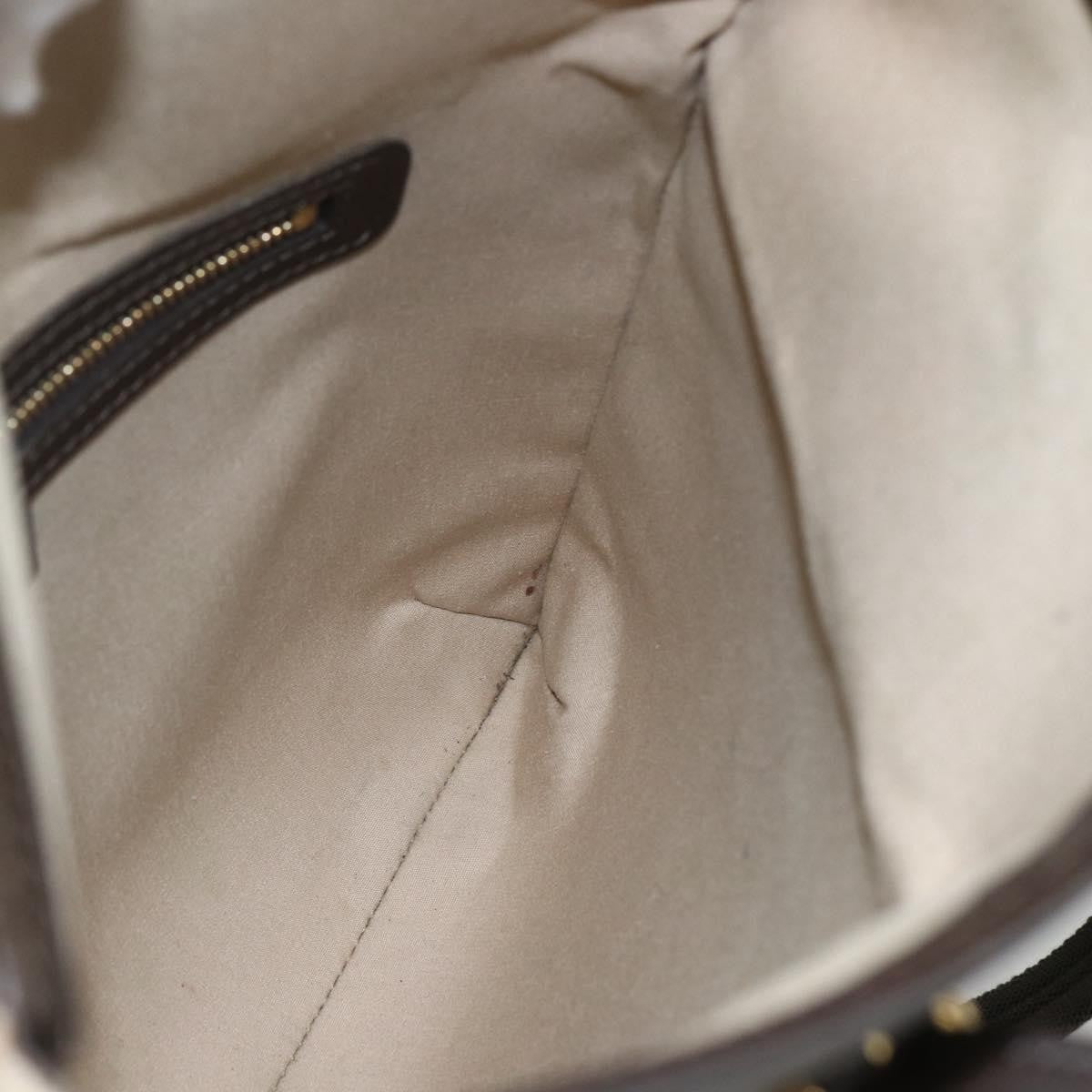 Louis Vuitton Francoise handbag Mini lin, KHAKI, CANVAS, Tote bag