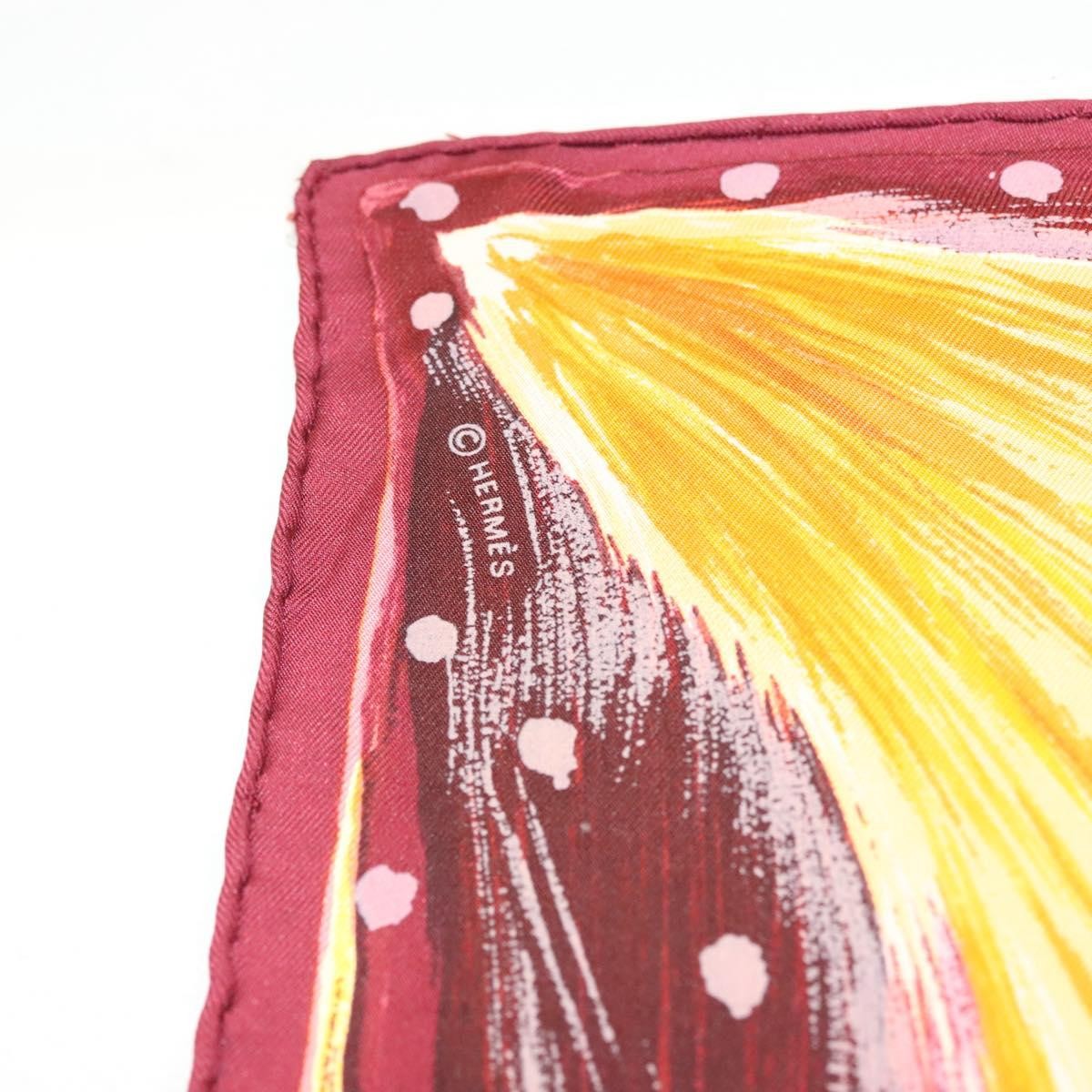 Hermes Carré 90 Silk multicolor, YELLOW, SILK, Scarve & shawl