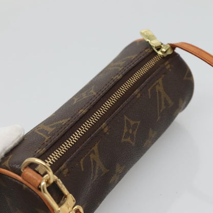 Louis Vuitton Papillon Pochette Monogram Canvas, BROWN, CANVAS, Handbag