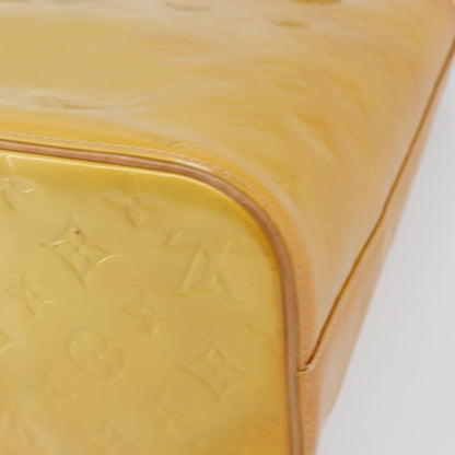 Louis Vuitton Houston Handbag Monogram Vernis, BEIGE, PATENT_LEATHER, Handbag