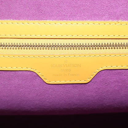 Louis Vuitton Lussac Handbag Epi Leather, YELLOW, LEATHER, Shoulder bag