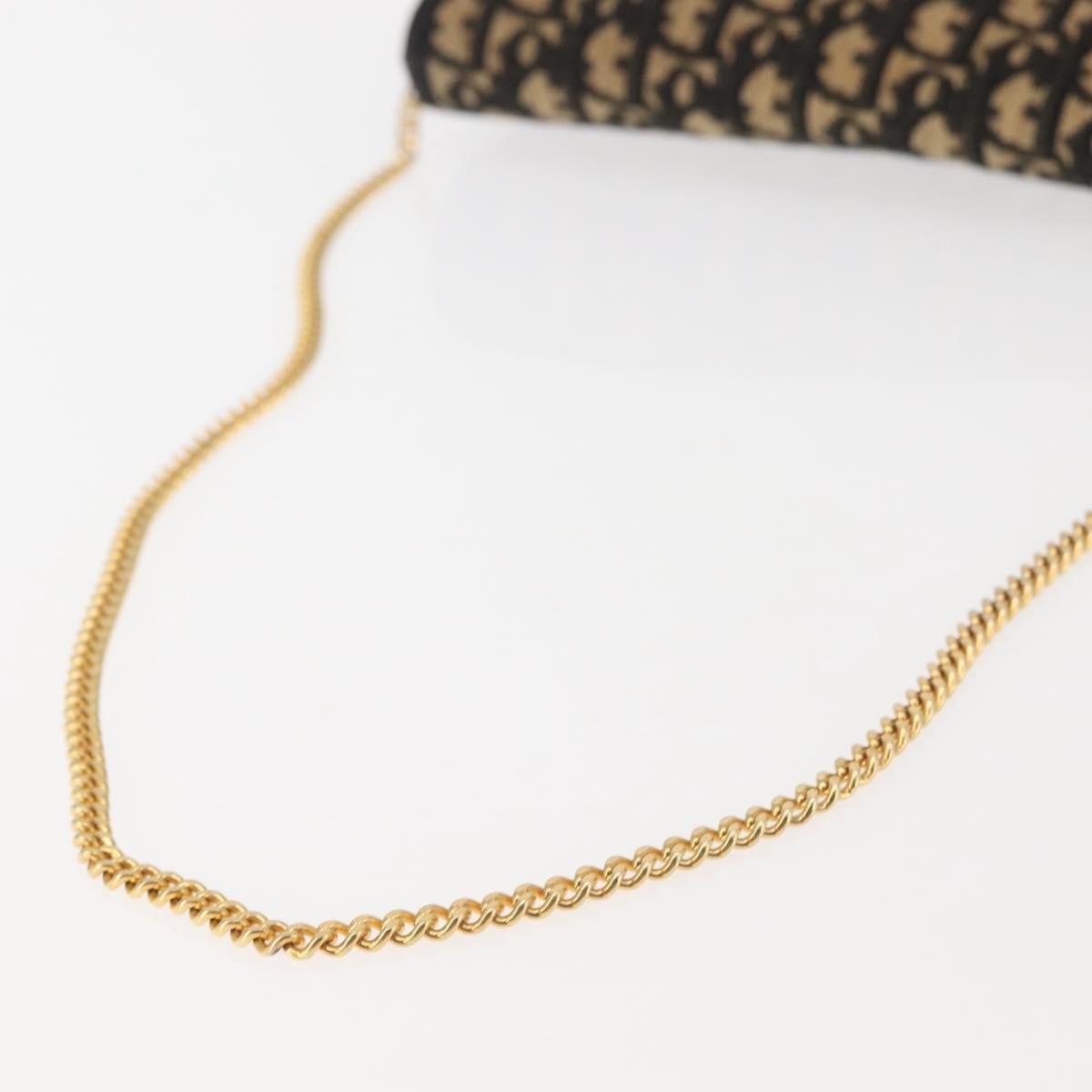 Christian Dior Vintage Trotter Shoulder Bag Canvas, NAVY, CANVAS, Shoulder bag