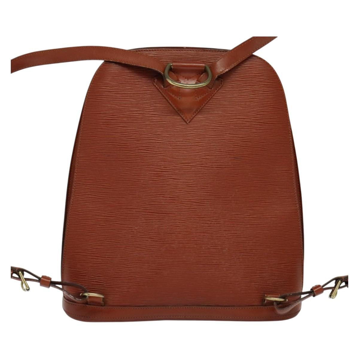 Louis Vuitton Gobelins Backpack Epi Leather, BROWN, LEATHER, Backpack