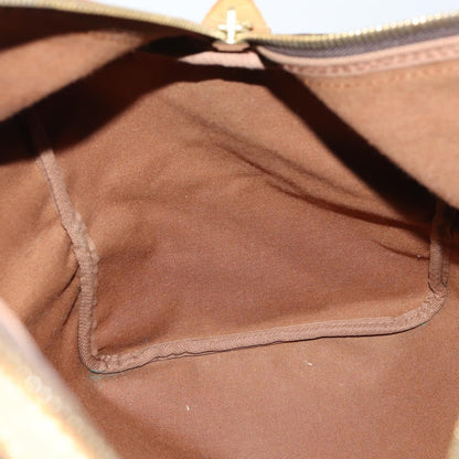 Louis Vuitton Sac Souple Handbag Monogram Canvas, BROWN, CANVAS, Travel bag
