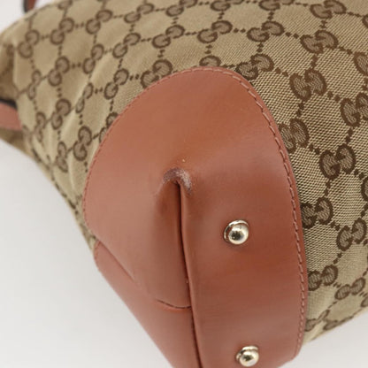 Gucci Vintage tote Canvas, BROWN, CANVAS, Tote bag