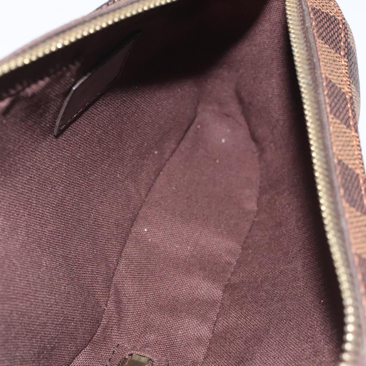 Louis Vuitton Geronimos Waist Bag Damier, BROWN, CANVAS, Shoulder bag
