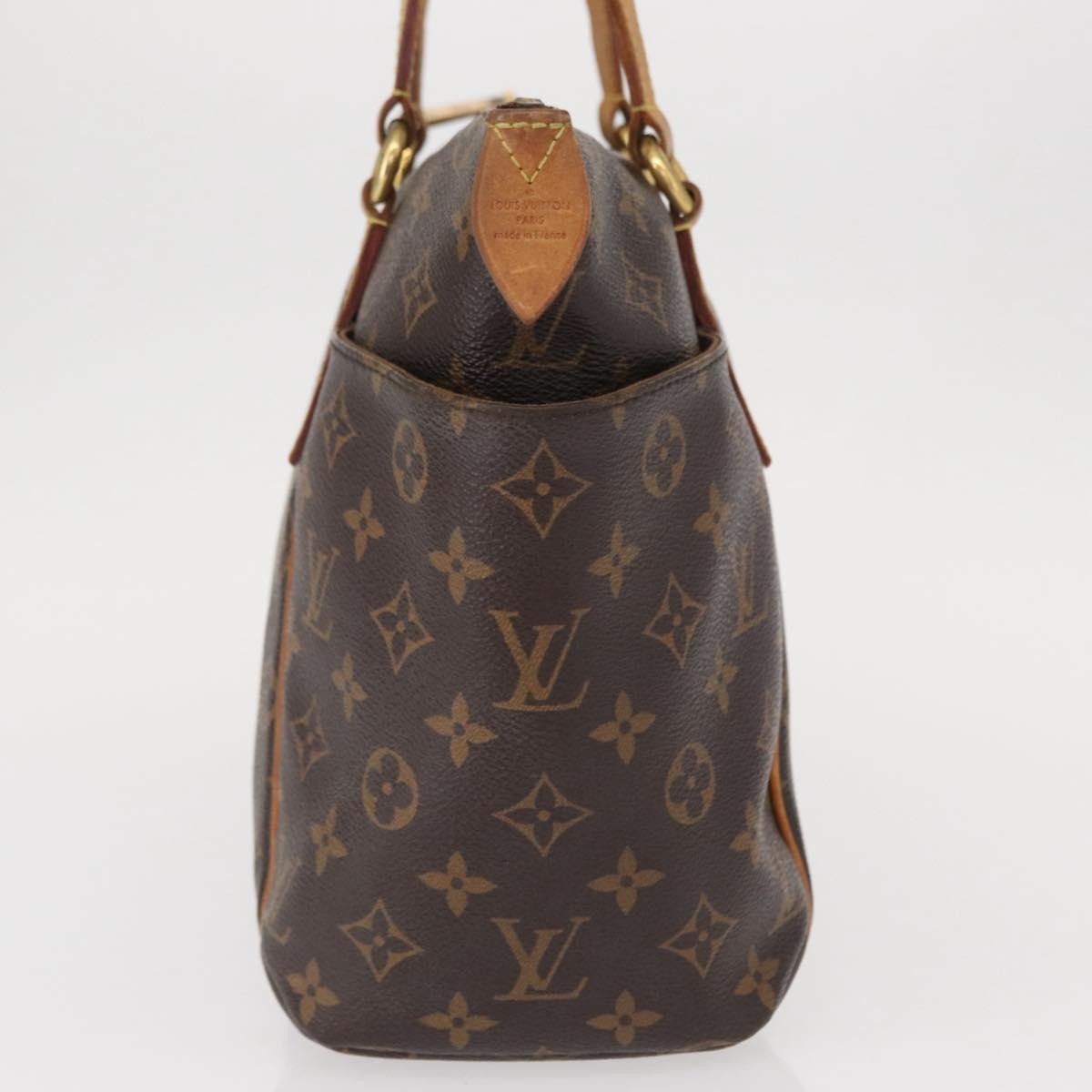 Louis Vuitton Porte-Documents Jour NM Bag Macassar Monogram Canvas, BROWN, CANVAS, Shoulder bag