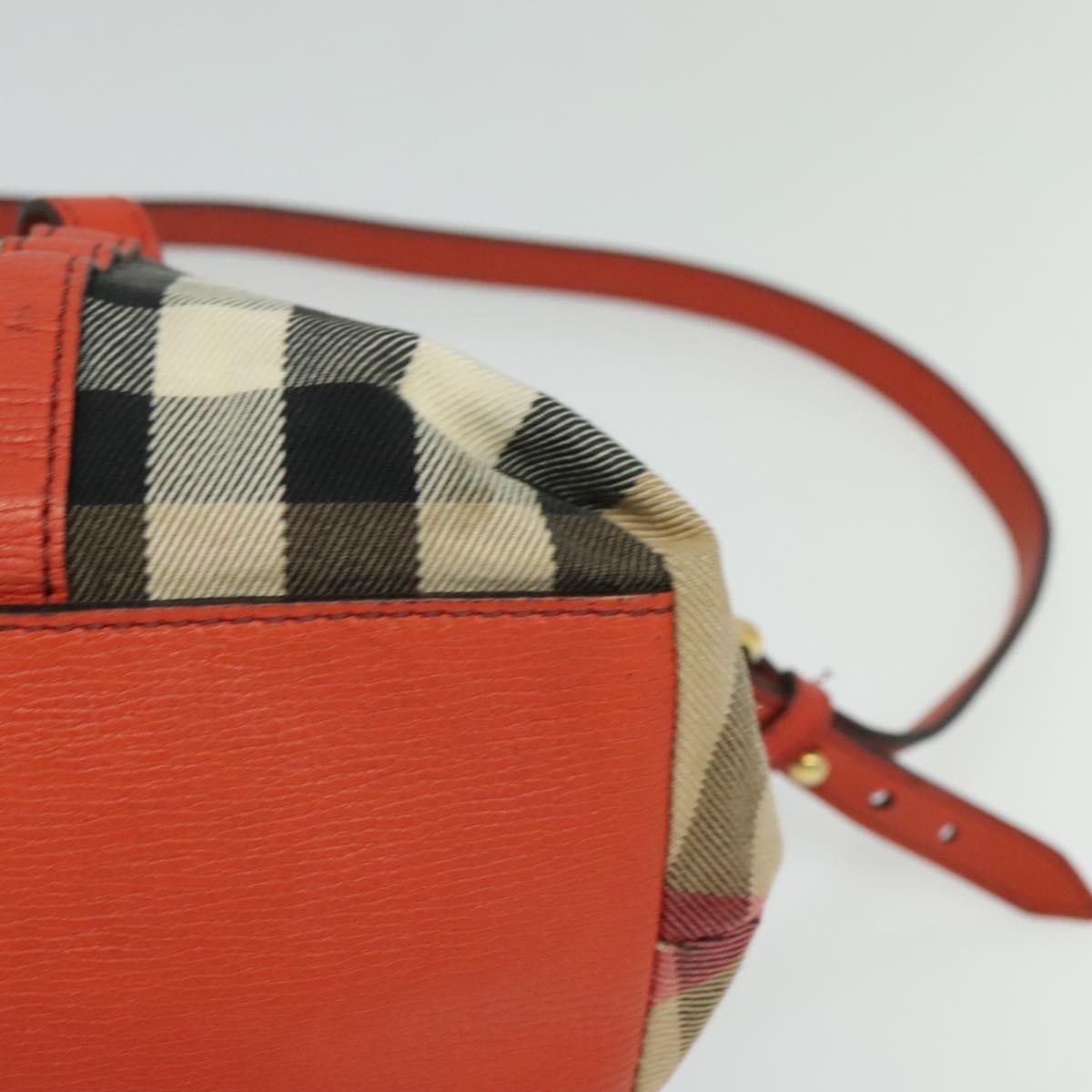 Burberry Bridle House Salisbury Tote Nova Check Canvas, BEIGE, CANVAS, Tote bag