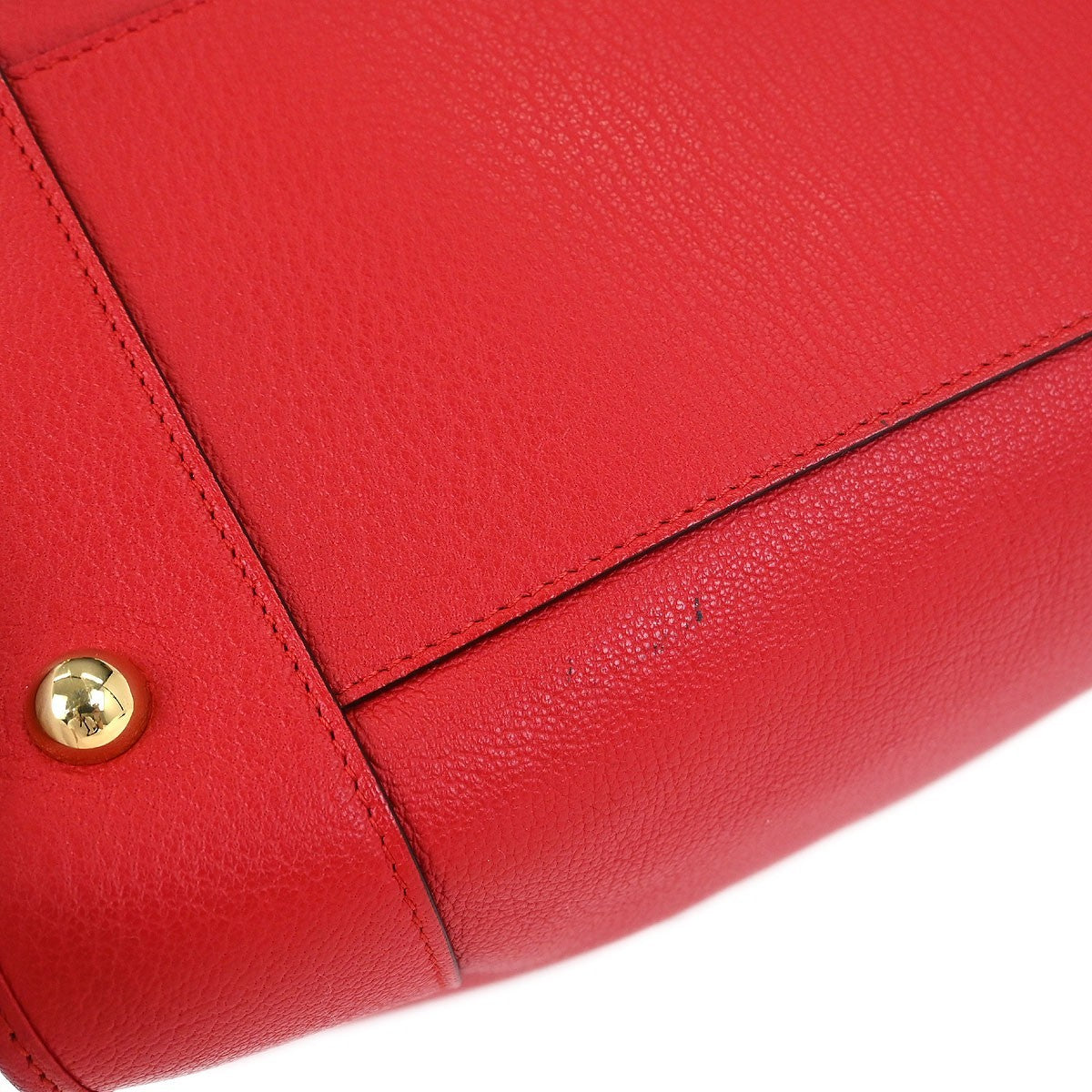 Loewe Amazona Bag Leather, RED, LEATHER, Handbag