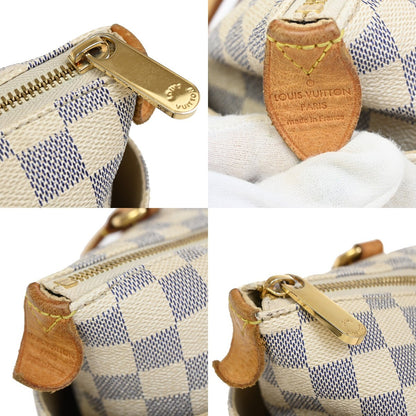 Louis Vuitton Totally Handbag Damier, WHITE, CANVAS, Shoulder bag