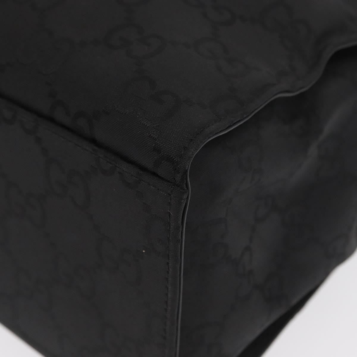 Gucci Bamboo tote bag Canvas, BLACK, CANVAS, Tote bag