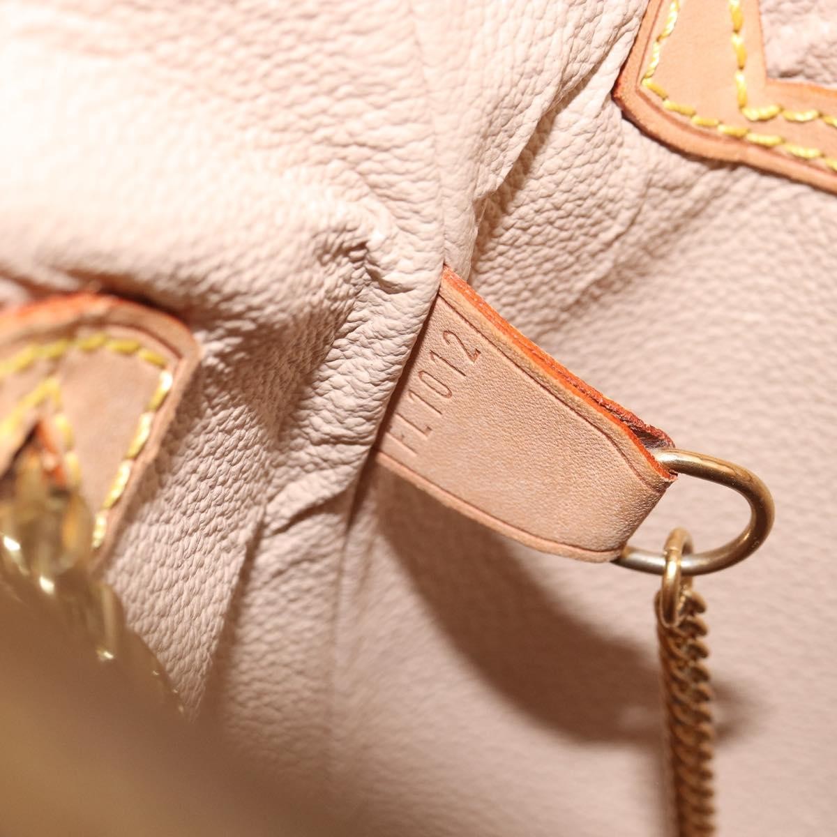 Louis Vuitton Petit Bucket Bag Monogram Canvas, BROWN, CANVAS, Tote bag